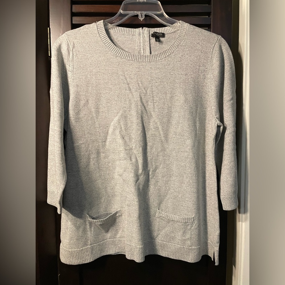 Talbots Grey Sweater size LP
